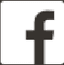 White Facebook icon